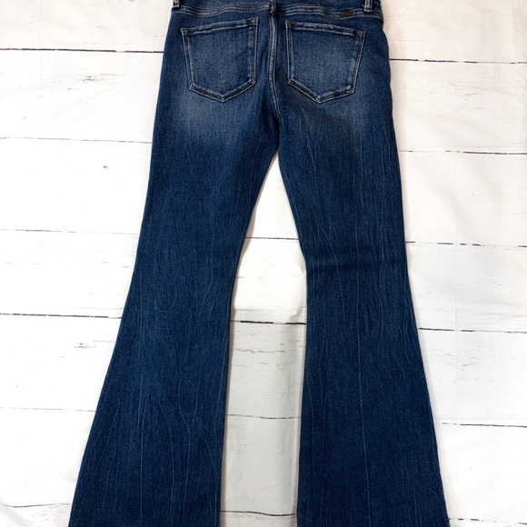 KanCan Dark Blue Flare Jeans - Picture 2 of 6
